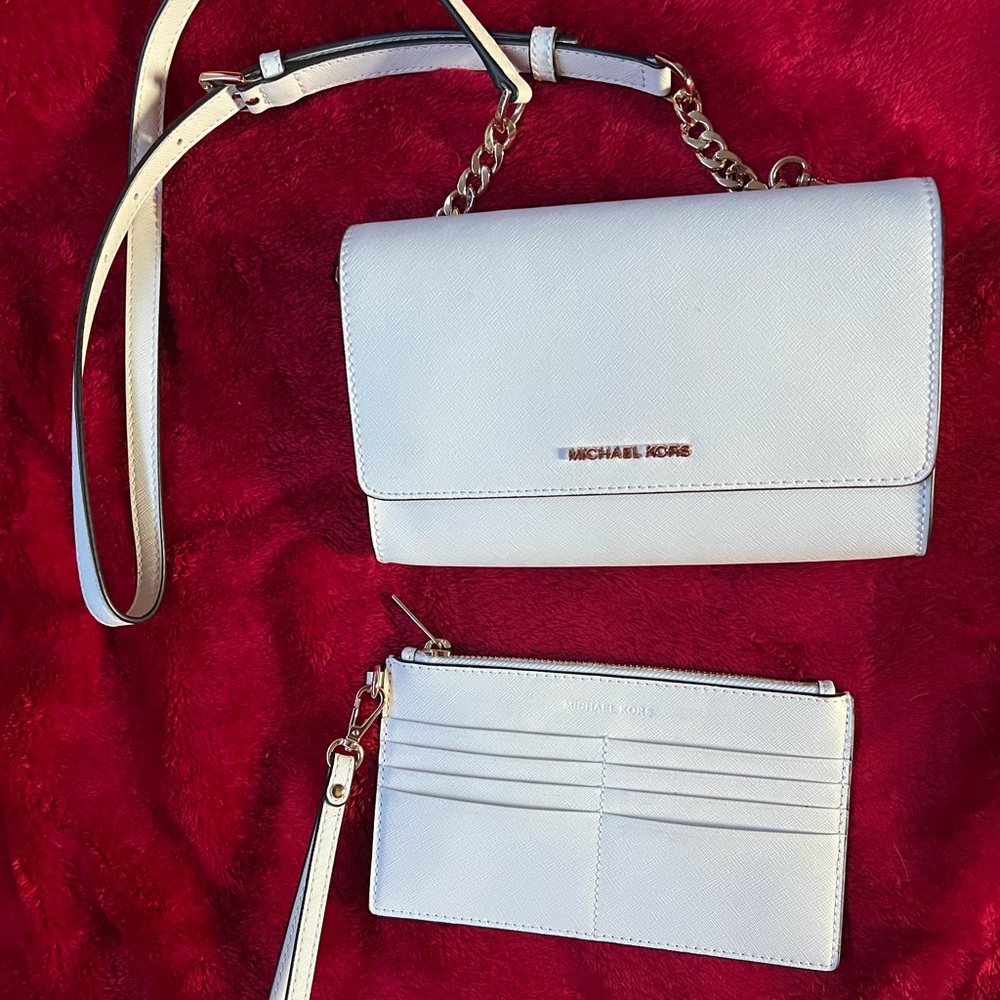 Michael Kors Saffiano Leather 3-in-1 Crossbody